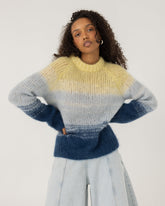 Perkūnas: Twilight Gold Mohair & Silk Sweater